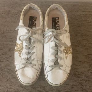 Golden goose white and gold